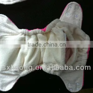 Soft Minky Baby Cloth Nappy thumbnail-1