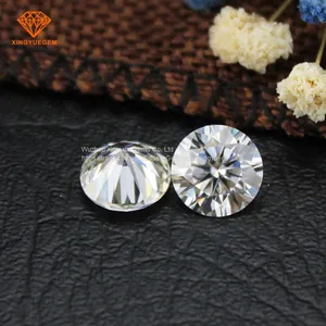 EF Pure White 3 Carat Loose Moissanite Round Cut Lab Created Diamonds thumbnail-4