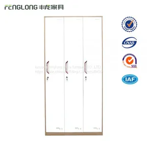 Luoyang Fenglong Factory Directed Sale Metal Storage Cabinet 3 Door Storage Locker thumbnail-1
