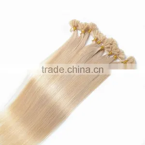 100% Keratin Fusion Italian Hair Extensions Various Colors Factory Wholoesale U Tip Italian Human Hair thumbnail-2