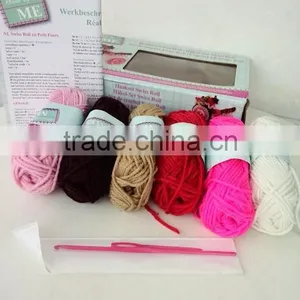 Hand Knitting Diy Use Crochet Arcylic Hand Knitting Yarn Kits thumbnail-2