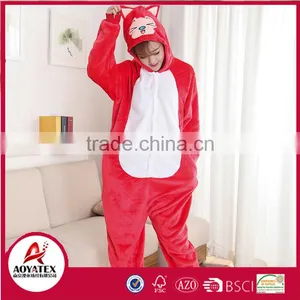 Autumn and Winter Bathrobe Adult Knitting Footed Pajama thumbnail-1