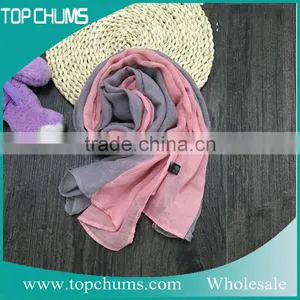 Wholesale High Quality Fashion Latest Children Neck Cotton Linen Scarf thumbnail-5