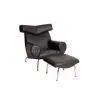 Hotel/Living Room Furniture OX Lounge Chair With Ottoman thumbnail-1