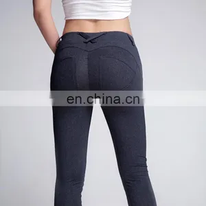 OEM Custom Polyester Active Wear Yoga Pants For Women thumbnail-2