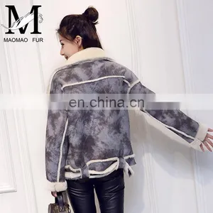 Luxury Real Sheep Skin Winter Fashionable Jacket For Women thumbnail-4