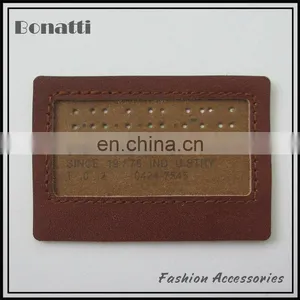 New Personalized Leather Labels Custom High Quality Patches for Fashion Jeans thumbnail-1