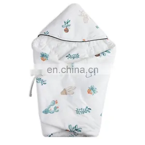 China Manufacturer Newborns Adjustable Swaddle Blankets ASTM Standard thumbnail-5