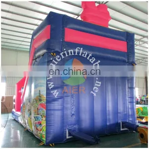2017 Aier Nice and Cheap Giant Inflatable Slide for Sale/Princess Themed Inflatable Pool Slide/slide Inflatable thumbnail-4
