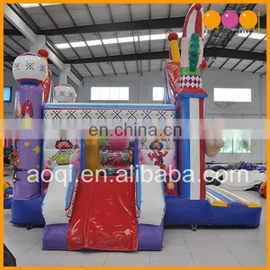 Custom Inflatable Castle Factory Toddle Inflatable Bouncer,clown Air Bouncer Inflatable Trampoline for Sale thumbnail-4