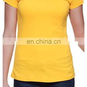 2015 Yellow Raglan Sleeve T-shirt Top Quality Cotton,female Short Sleeve Raglan t Shirt Wholesale thumbnail-1