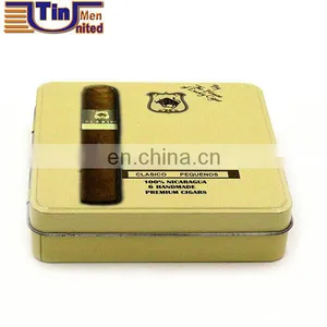 High Quality Hand Made Cigar Tin Box thumbnail-1