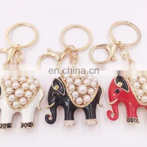 Animal Keychain Cute Elephant Pendant Purse Bag Buckle Key Chains Keychain Ornament thumbnail-2