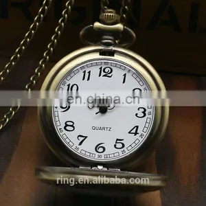 Classical Pocket Watch New Design Taj Mahal Pattern Chain Watch thumbnail-5