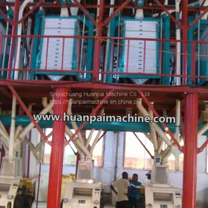 35-60TPD Maize Flour Production Process / Maize Milling Machines / Maize Milling Machine Price thumbnail-4