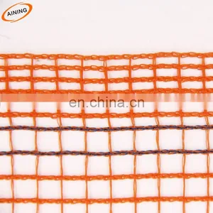 Virgin HDPE Material Orange Plastic Construction Safety Net thumbnail-1