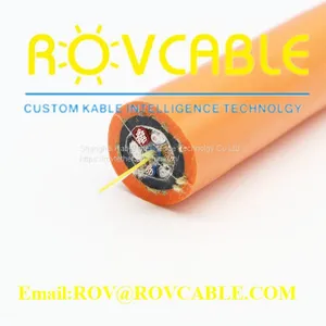 14 Cores Underwater Electrical Wire With Cat5e + RG59 Underwater diving cable  thumbnail-1