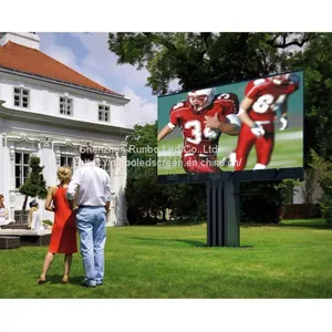 P6 Outdoor TV LED Display With Iron Cabinet for Roof Building Fixed Installation thumbnail-2