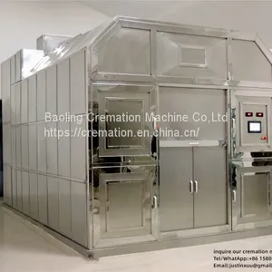 Movable Cremation Machine Human Crematory Equipment Furnace Crematorium Machine thumbnail-2