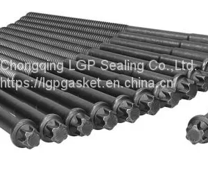Cylinder Head Bolt Kits for BMW OEM 11121726478 Ajusa 81004500 thumbnail-1