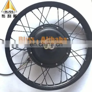 Manufacturers Supply 1500W Brushless DC Wheel Hub Spoke Motor Electric Bike Modified Motor Brushless Hub Motor thumbnail-3