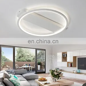 Modern Simple Circle Led Ceiling Light for Bedroom Light thumbnail-5