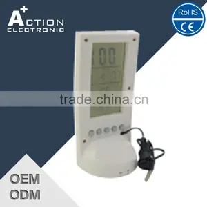 Wholesale Rohs Certified Wall Clock With Temperature And Humidity thumbnail-2