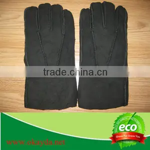 China Wholesale Double Face Sheep Fur Glove thumbnail-1