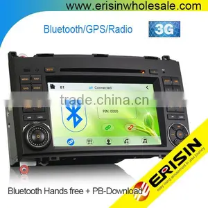 Erisin ES7682M 7 Inch 2 Din Car DVD Player GPS for Mercedes A-Class W169 thumbnail-1