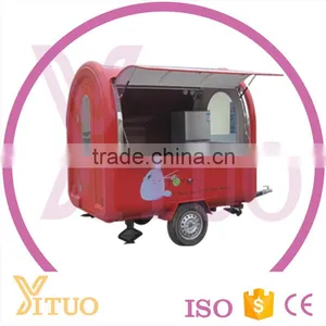 Retail Mobile Street Food Kiosk Cart Trailer /food Kiosk Design for Sale thumbnail-3
