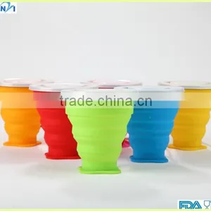 Promotional Food Grade Collapsible Silicone Coffee Cup thumbnail-3