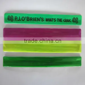 Hot Sell Plastic Child Wristband Alarm/PVC Slap Band /bracelet thumbnail-1