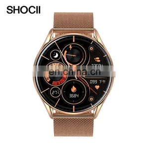 2022 New Arrival TK33 Smart Watch 1.28inch Round Waterproof Fitness Tracker Long Standby TK33 Smartwatch thumbnail-3