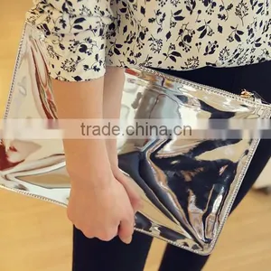 2016 New Design Fashion Lady Genuine Leather Envelope Clutch Bag thumbnail-2