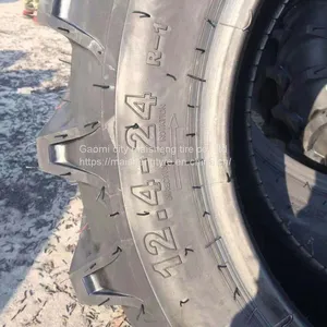 Agricultural Tires 12.4-24 13.6-24-26-28-38 Herringbone Paddy Field High Flower Tires thumbnail-3