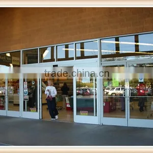 Glass Automatic Sliding Doors for Supermarket thumbnail-1