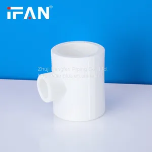 IFAN High Pressure PN25 White Plastic PPR Fitting Reduce Tee PPR Fittings thumbnail-2