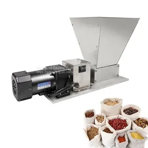 DY-168 220V Electric Double Roll Stainless Steel Corn Grinder - Household Malt Crusher - Small Machine thumbnail-2