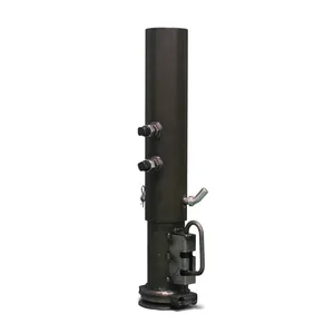 TOWKING 2-5/16 Hitch Ball 4.5 Outer Tube 25000lbs Adjustable Round Tube Gooseneck Trailer Coupler thumbnail-1
