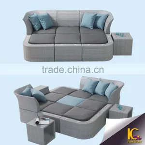 Cheap Price High Quality Rattan Sofa Furniture Outdoor Sofa Japanese Style Sofa thumbnail-4