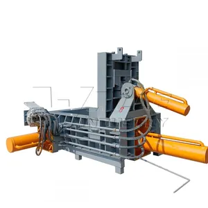 Plastic Bottle Compressor Cardboard Baler Waste Paper Baler Scrap Metal Baler thumbnail-1