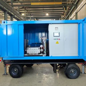 New Automatic High-Pressure Water Jet Cleaning Machine Three-Dimensional Rotating Nozzle for Chemical High Pressure Cleaning thumbnail-5