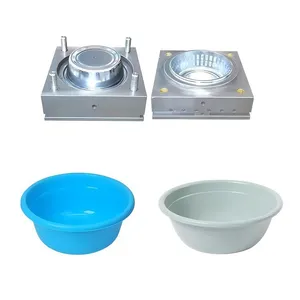 Student Thickened Kitchen Vegetable Washing Basin Plastic Baby Washbasing Basin Mould thumbnail-1