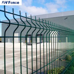 Customized 3D Panel Fence /China 3D Curved Welded Wire Mesh Fencing/3D V Profile Mesh Panels thumbnail-5