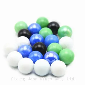 Wholesale Glass Beads Marbles 16mm 25mm Colorful Glass Beads Fishbowl Decorative Beads Craft Ball thumbnail-3
