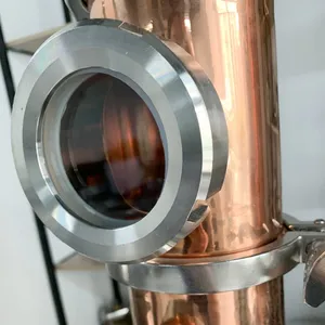 Factory Genyond Wine Alcohol Distillation Equipment/moonshine Distillery/copper Distiller for Gin Vodka Brandy Whisky Rums thumbnail-5
