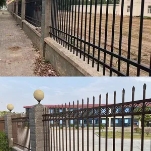 3D Curved Bend Ornamental Iron Fencing Panel for Enhanced Garden Security and Aesthetics thumbnail-4