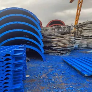 Yunnan Steel Formwork Sales - 1.7-meter Inner Diameter Cylindrical Formwork, Cylindrical Pier Formwork for Highway Construction, Customizable According to Drawings and Second-hand Refurbishment Available thumbnail-1