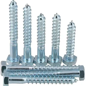 DIN 571 Wood Screws Stainless Steel 304 Hex Head Fasteners thumbnail-3