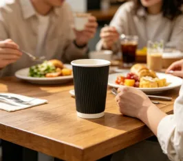 Food-grade Laminated Corrugated Cups thumbnail-5